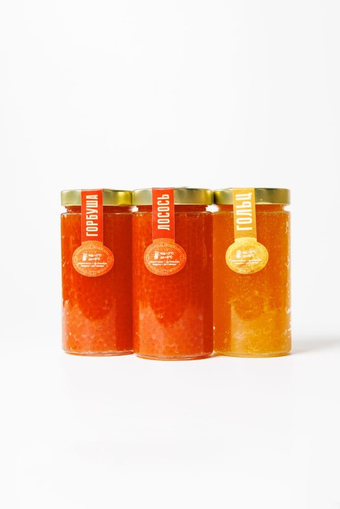 Набір по 500 г (Горбуша –Лосось –Гольц) 1