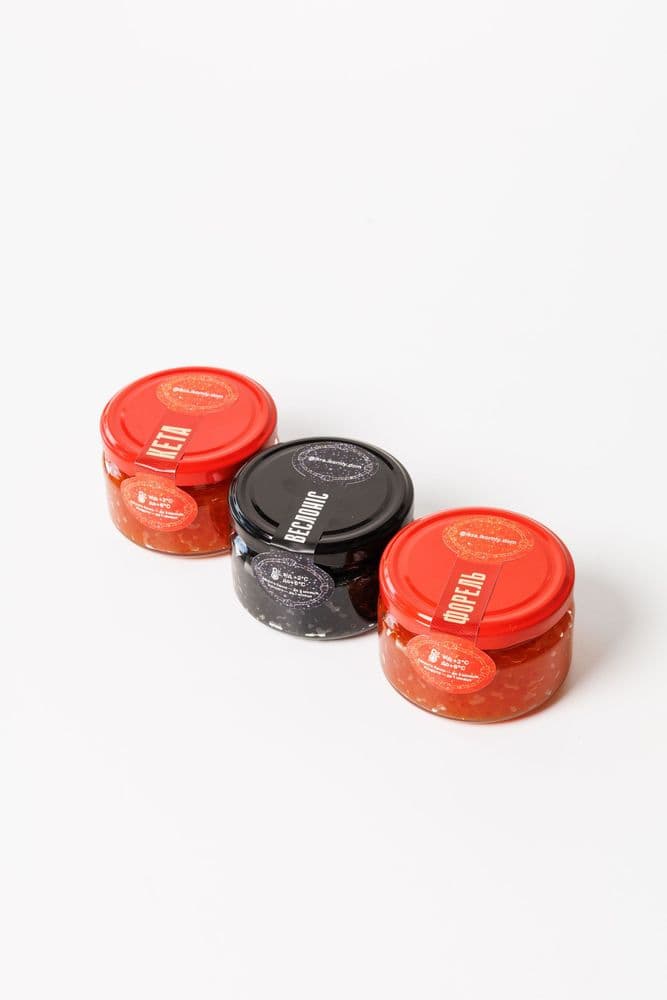 Набір по 250 г (Кета –Веслоніс –Форель) 1