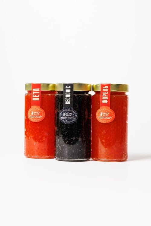 Набір по 500 г (Кета –Веслоніс –Форель)