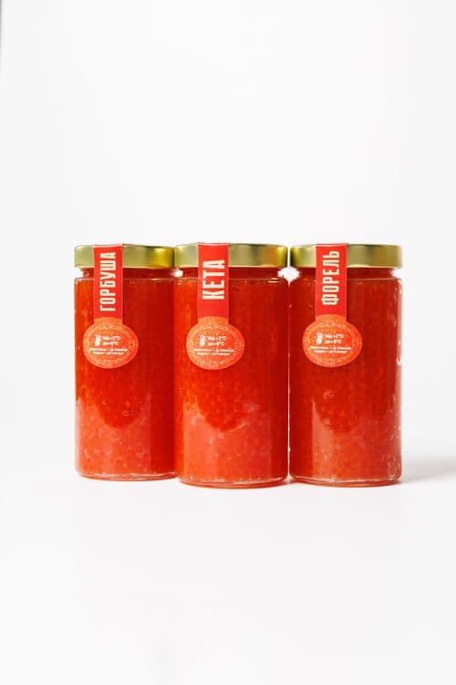 Набір по 500 г (Горбуша – Кета – Форель)