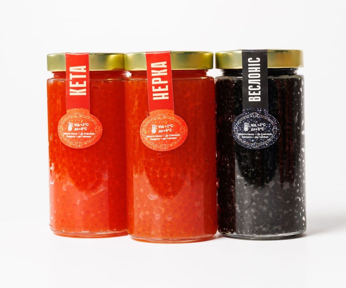 Набір по 500 г (Кета – Нерка – Веслоніс)