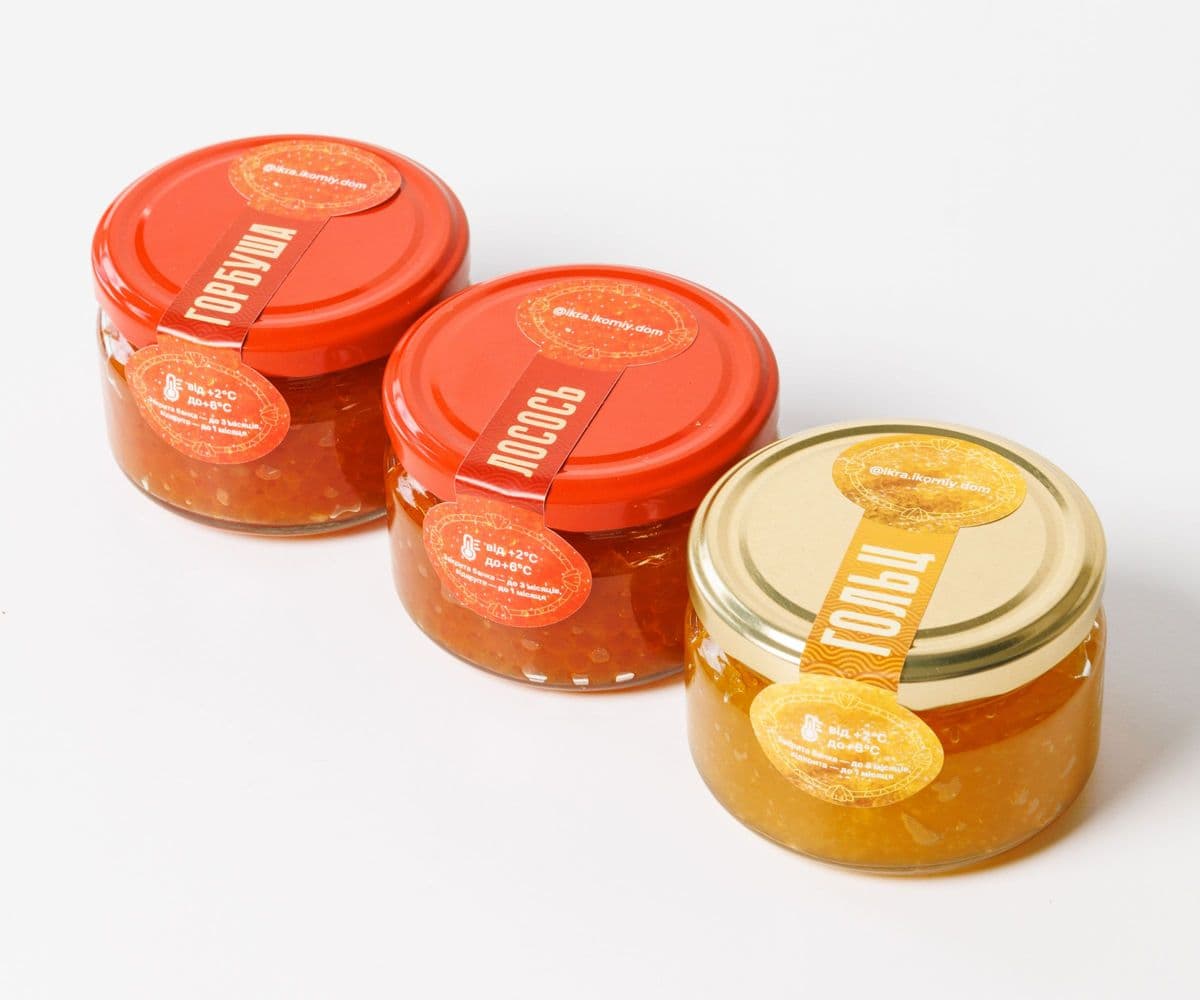 Набір по 250 г (Горбуша–Лосось-Гольц)