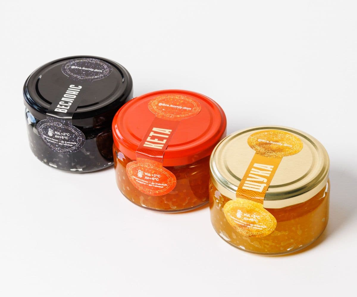 Набір по 250 г (Веслоніс - Кета - Щука)